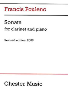 Francis Poulenc: Sonata For Clarinet And Piano