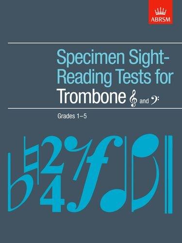 ABRSM: Specimen Sight-Reading Tests For Trombone Grades 1-5