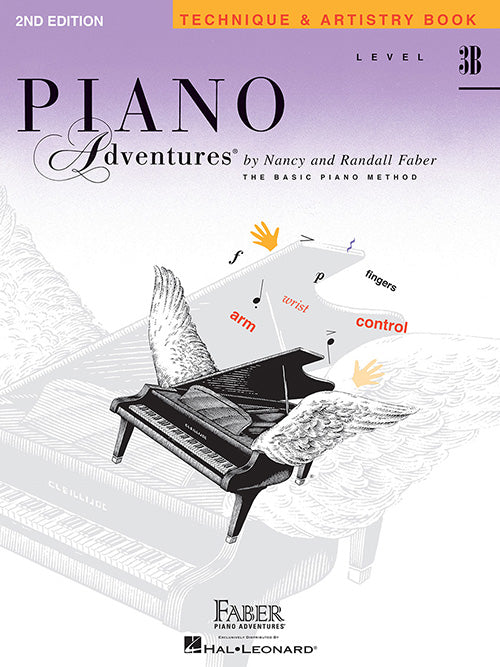 Piano Adventures Level 3B - Technique & Artistry Book