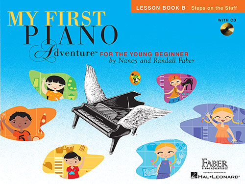 My First Piano Adventure Lesson Book B (Book/Audio)