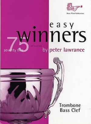 Easy Winners For Trombone Bass Clef (Book Only)