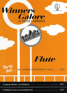 Peter Lawrance: Winners Galore For Flute (Book Only)