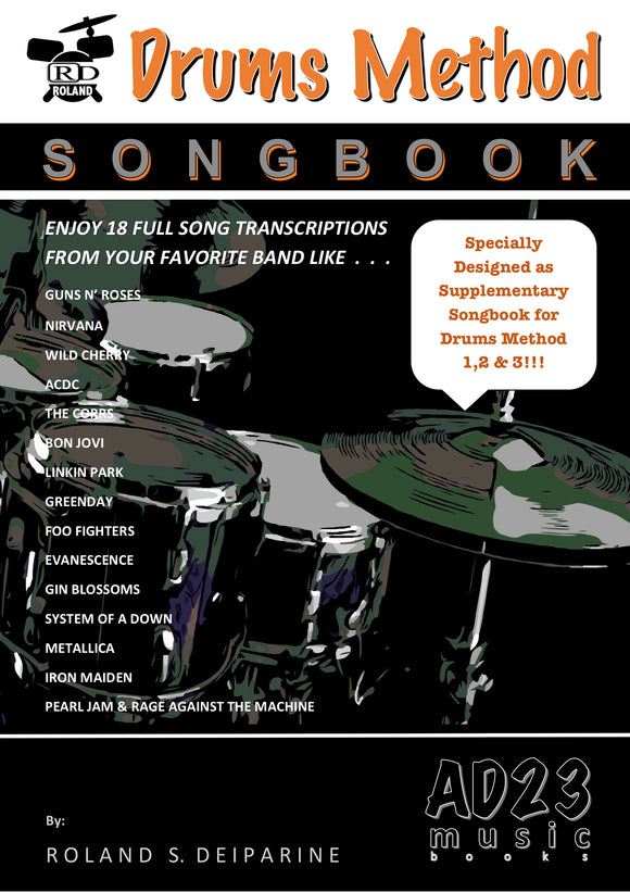 RD Drums Method Songbook
