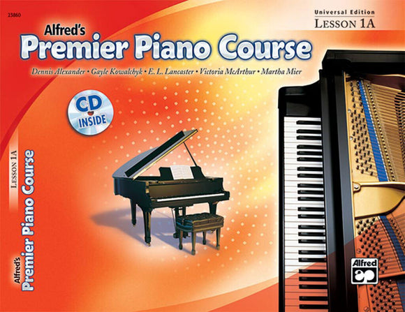 Alfred's Premier Piano Course Lesson 1A (Book/CD)