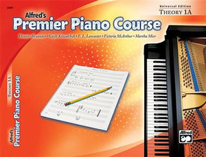 Alfred's Premier Piano Course Theory 1A