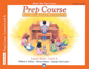 Alfred's Basic Piano Library Prep Course Lesson A