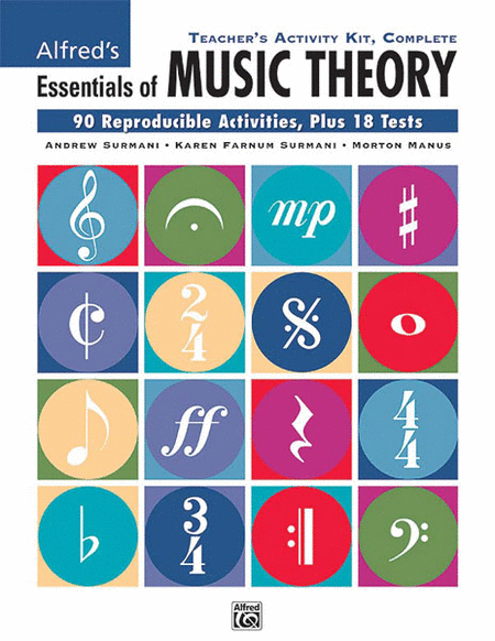 Essentials Of Music Theory Teacher's Activity Kit Complete Books 1-3