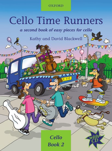 Kathy And David Blackwell: Cello Time Runners (Book/CD)