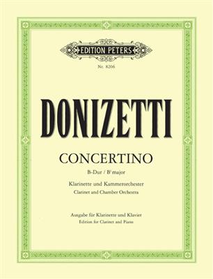 Gaetano Donizetti: Clarinet Concertino In B Flat Clarinet And Accompaniment