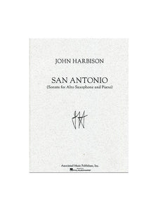 John Harbison: San Antonio Sonata Alto Saxophone (Piano Accompaniment)