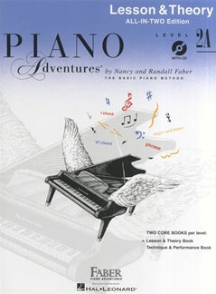 Piano Adventures Lesson & Theory Level 2A All-In-Two Edition (Book/Audio)