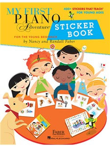 My First Piano Adventure Sticker Book