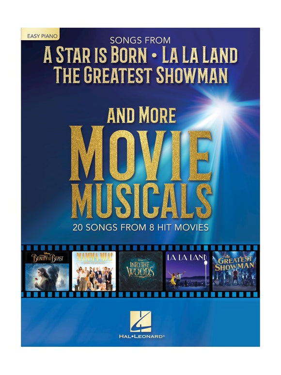 Songs From A Star Is Born, La La Land, The Greatest Showman And More Movie Musicals Easy Piano