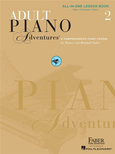 Adult Piano Adventures All-In-One Lesson Book 2 (Online support)