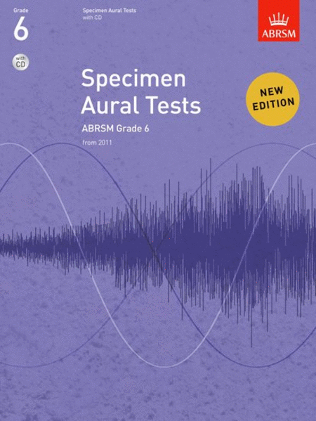 ABRSM: Specimen Aural Tests  Grade 6 (Book/CD)