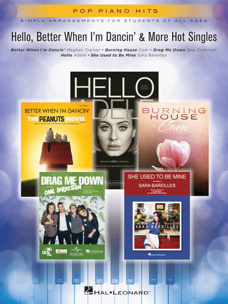 Pop Piano Hits: Hello, Better When I'm Dancin' & More Hot Singles