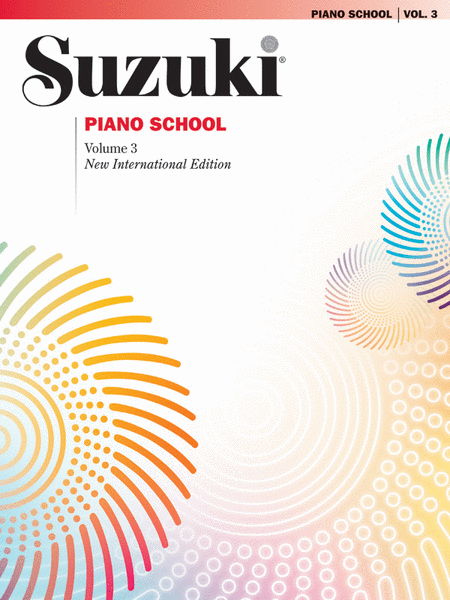 Suzuki Piano School New International Edition Piano - Volume 3 (Book Only)