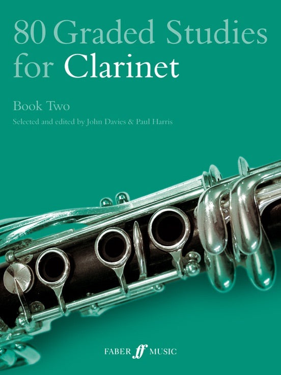 80 Graded Studies For Clarinet Book Two