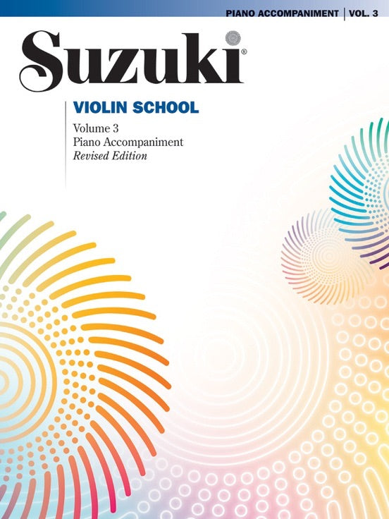 Suzuki Violin School: Piano Accompaniment Volume 3 (Revised Edition)