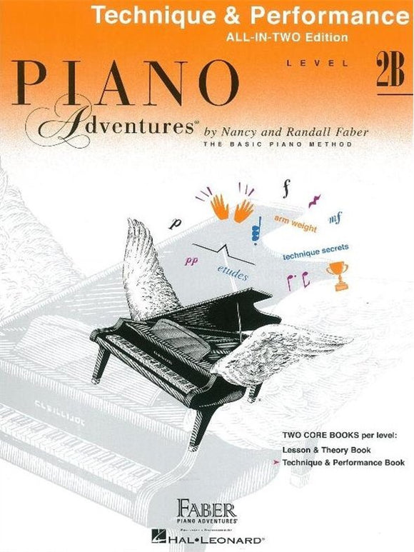 Piano Adventures Technique & Performance Level 2B All-In-Two Edition