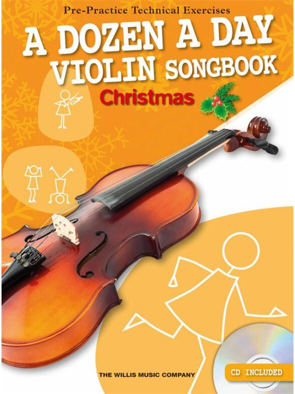 A Dozen A Day: Violin Songbook Christmas (Book/CD)