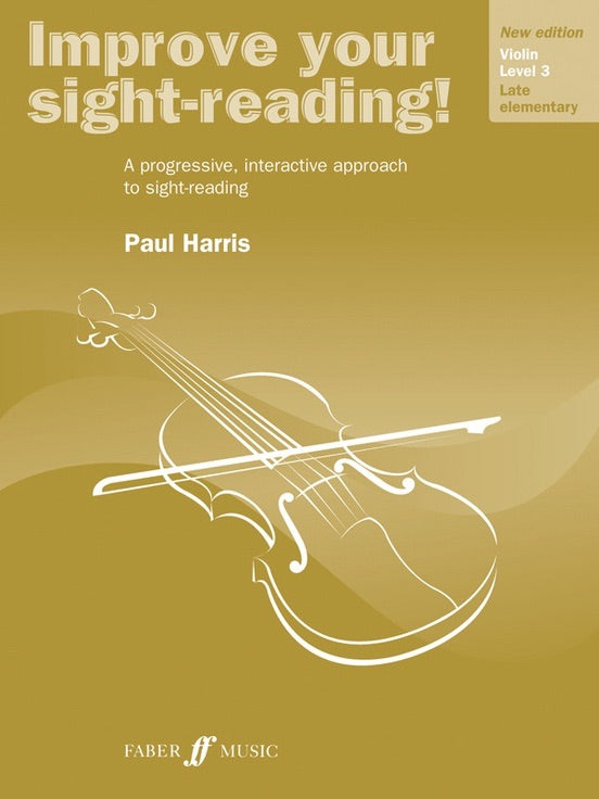 Paul Harris: Improve Your Sight-Reading! Violin Grade 3