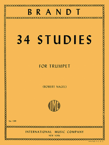 Vassily Brandt: 34 Studies For Trumpet
