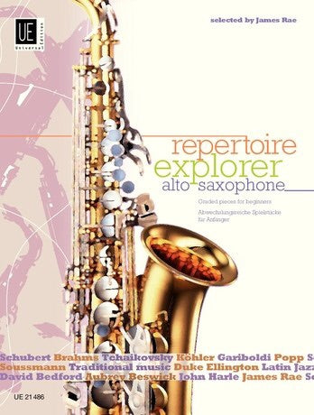 James Rae: Repertoire Explorer Alto Saxophone