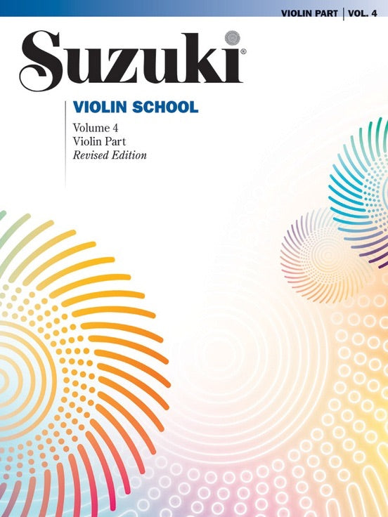 Suzuki Violin School: Violin Part Volume 4 (Revised Edition)
