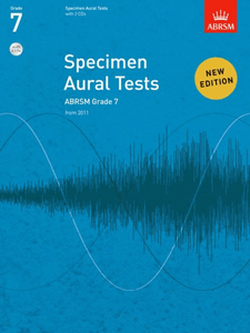 ABRSM: Specimen Aural Tests  Grade 7 (Book/2 CDs)