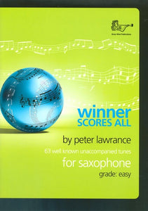 Winner Scores All For Saxophone (Book Only)