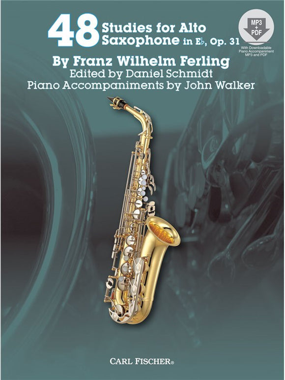 Franz Wilhelm Ferling: 48 Studies For Alto Saxophone In Eb Op. 31