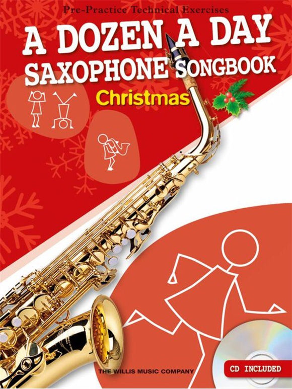 A Dozen A Day: Alto Saxophone Songbook Christmas (Book/CD)