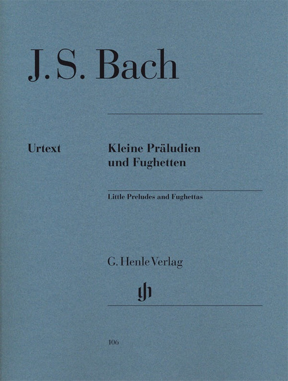 J.S Bach: Little Preludes And Fugues (Urtext Edition)