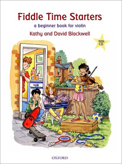 Kathy And David Blackwell: Fiddle Time Starters (Book/CD)