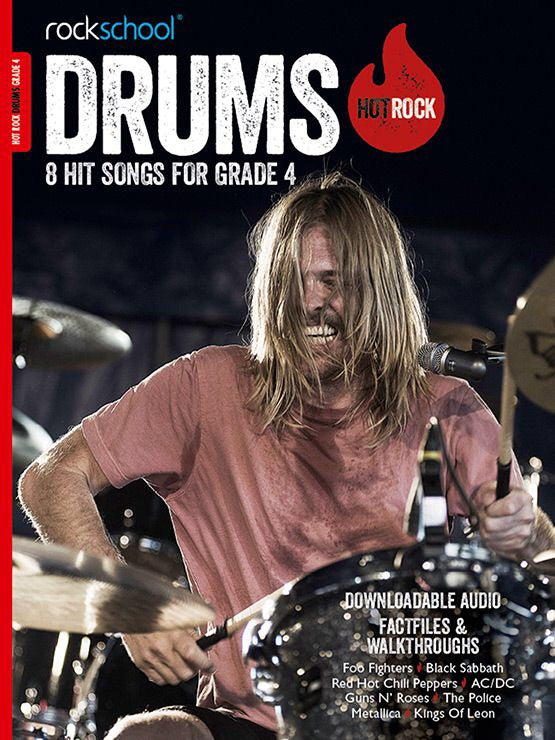 Rockschool Drums: Hot Rock Grade 4 (Book/2CDs)