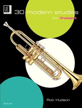 Rob Hudson: 30 Modern Studies For Trumpet