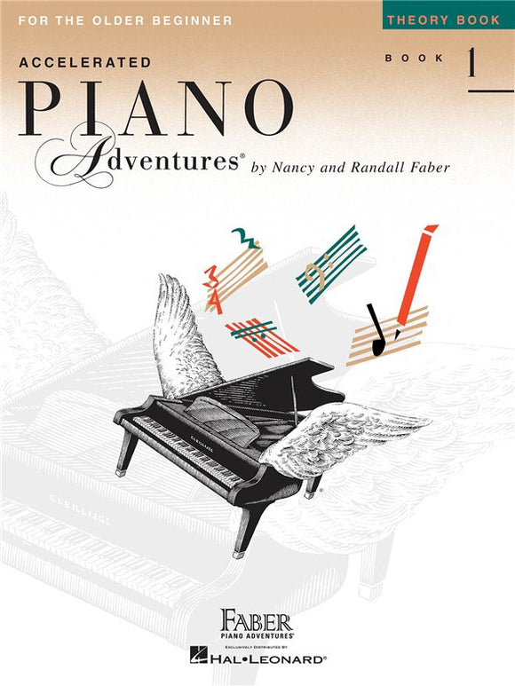 Accelerated Piano Adventures (For The Older Beginner) Theory Book 1