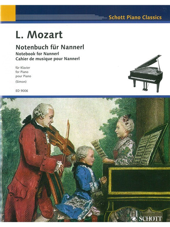L. Mozart: Notebook For Nannerl