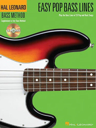 Hal Leonard: Easy Pop Bass Lines
