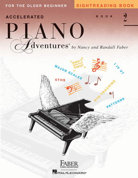 Accelerated Piano Adventures Sightreading Book 2 For The Older Beginner