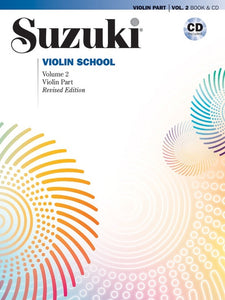 Suzuki Violin School: Violin Part & CD Volume 2 (Revised Edition)