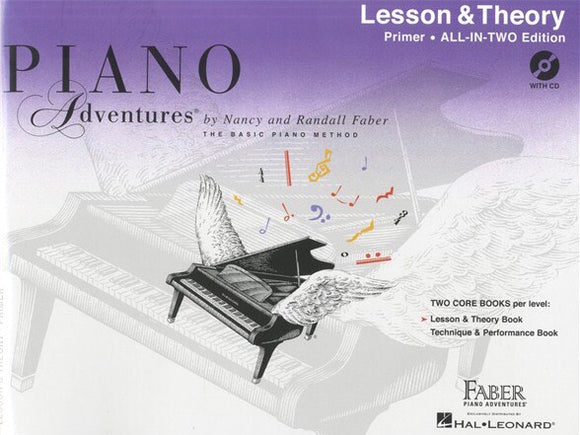 Piano Adventures Lesson & Theory Primer Level All-in-Two Edition (Book/CD)