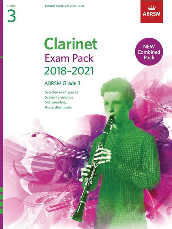 ABRSM: Clarinet Exam Pack 2018-2021 Grade 3