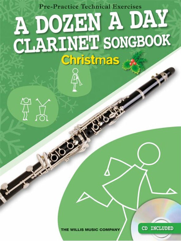 A Dozen A Day: Clarinet Songbook Christmas (Book/CD)