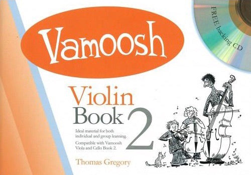 Thomas Gregory: Vamoosh Violin Book 2 (Book/CD)
