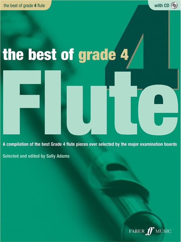 Sally Adams: The Best Of Flute Grade 4 (With CD)