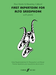 First Repertoire For Alto Saxophone