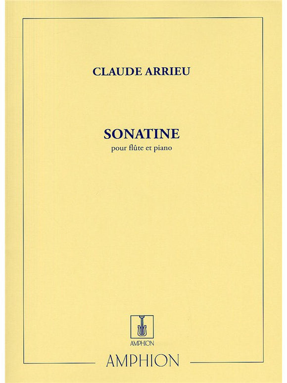 Claude Arrieu: Sonatine For Flute And Piano