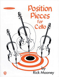 Rick Mooney: Position Pieces For Cello Book 1
